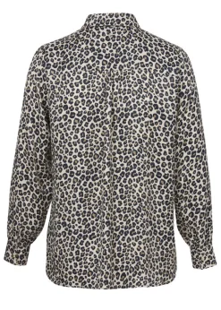 Zarte Viskosebluse Modern Leo