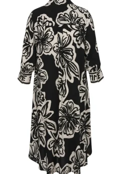 Zartes Viskosekleid mit Nahttaschen