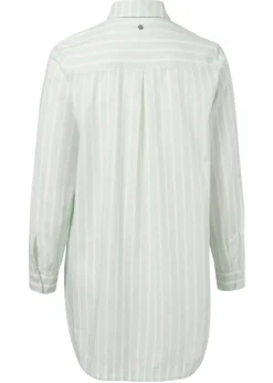 Zeitlose Bluse mit gestreiftem Allover-Muster