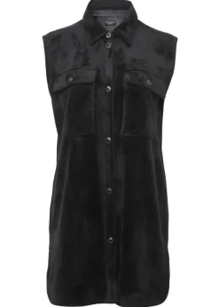 Zeitlose Shirtweste in unifarbenem Stil