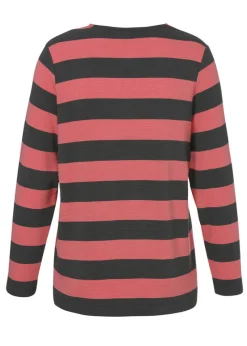 Zeitloses Sweatshirt mit Logo-Applikation